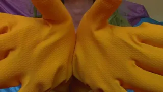 Yellow Rubber Gloves JOI