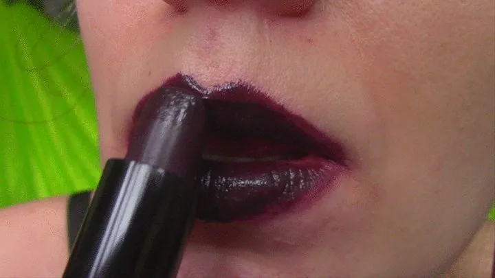 Dark Lipstick Lips Worship