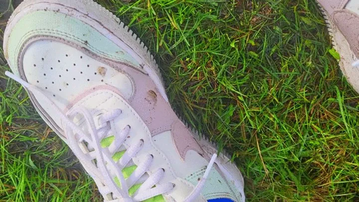 Muddying AF1 Sneakers