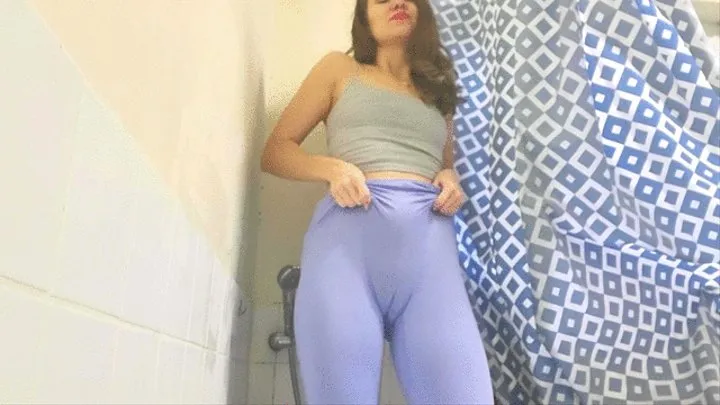 Wet Yoga Pants Worship JOI