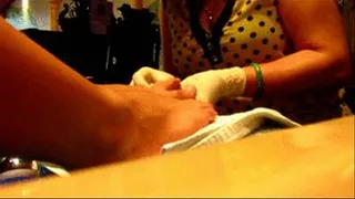 POV pedicure