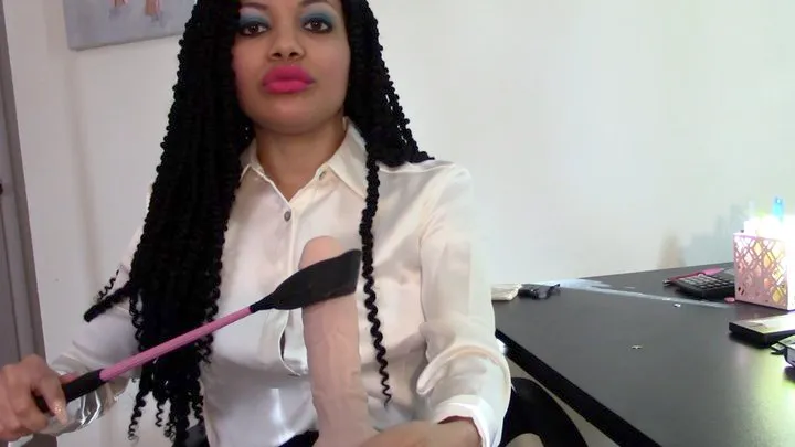 Ebony Boss Office Domination-Monica Jade