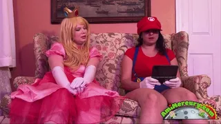 Mario and Peach Naked