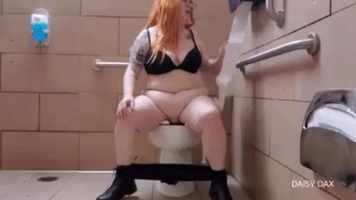 BBW Public Toilet Painful Straining Tummy Troubles