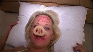 Piggy Nikki - MADE 2 WEAR PIGGY SNOUT - SEXY WIFE IS DEGRADED & CREAMPIED