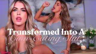 Transformed Into A Cum-Eating Slut