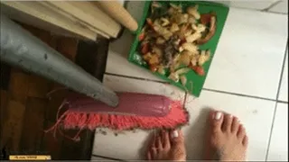 Slave Eat To Trash and Dirty Shoe FlipFlops By Mistress Beh # PART 3 OF 3