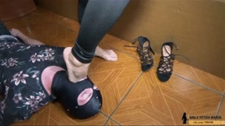 Foot and Shoe Humiliation Loser Slave Floor Licker # PART 3 OF 5