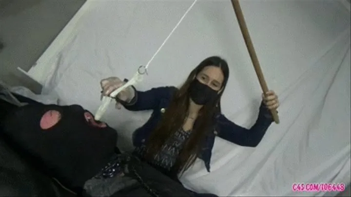 Condom Bait!! Fishing with Slave Loser by Bruna