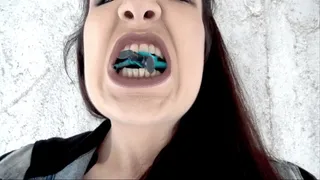 Captured and devoured - inside the giantess mouth
