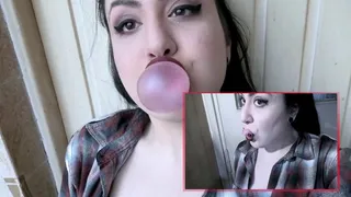 Messy Big bubbles bubblegum