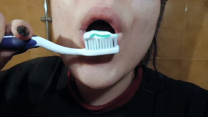 My long wet toothbrushing (light version)