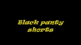 Black Panty Short