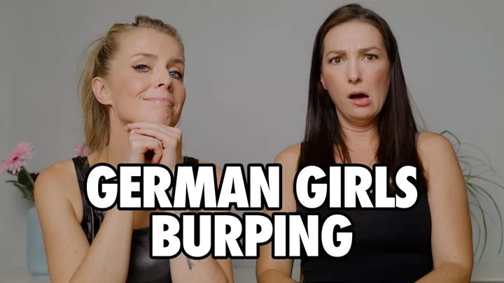 #067 German Girls Burping