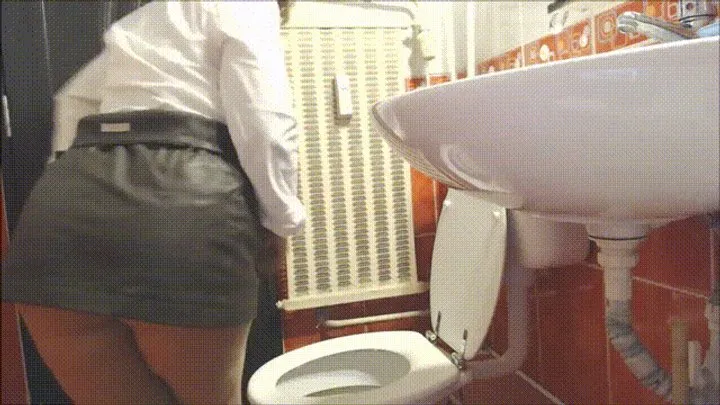 Leaving in the middle of a job interview to take a huge dump ~ The humiliation!