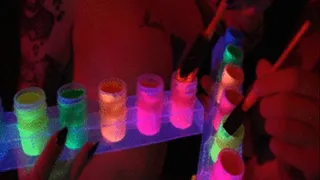 Black light Dildos