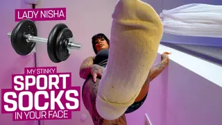 You will now get my stinky sports socks in your miserable face! ( Giantess Feet and Sweaty Socks with Lady Nisha ) - 640pwmv