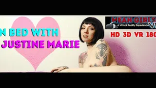 In Bed with Justine Marie part 2 VR HD 3D