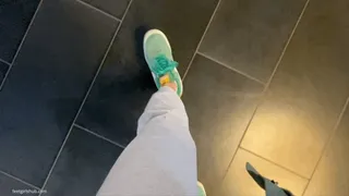 LOST A SHOE IN AN ELEVATOR