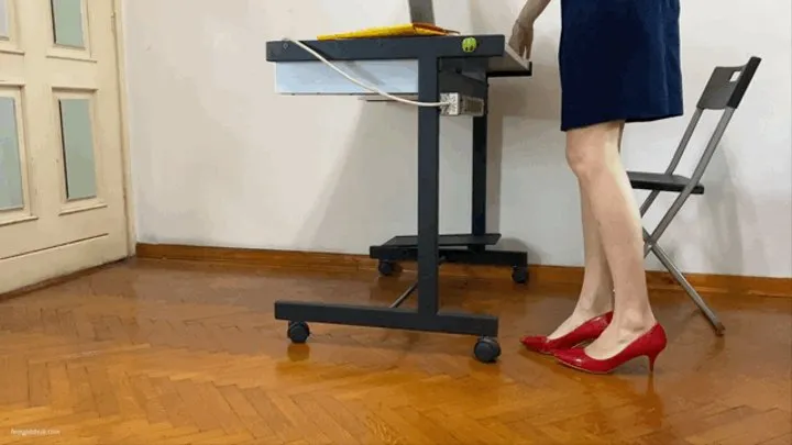 SECRETARY BLACKMAILED INTO PLAYING FOOTSIE TO KEEP HER JOB