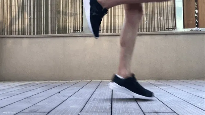 ANKLE SPRAINED WORKOUT JUMPING ROPE