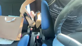 BASTINADO PUNISHMENT FOR NAUGHTY STEP-DAUGHTER IN A CAR