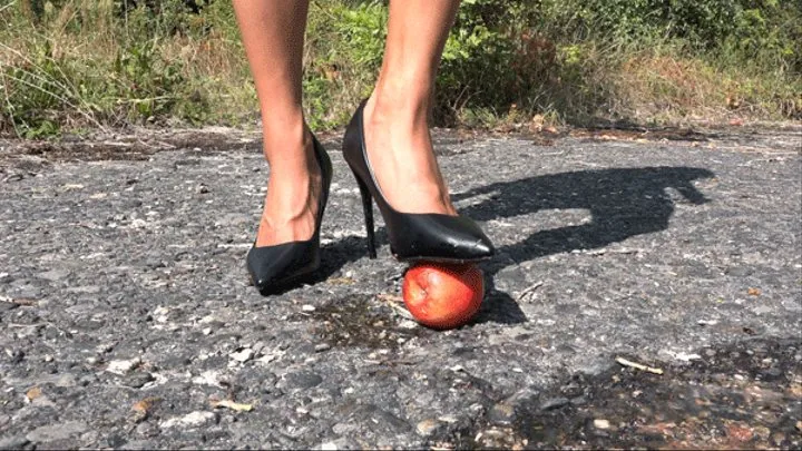 ktoac Apple under high heels