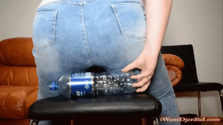 Crush bottle by my ass