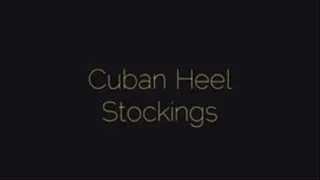 Backseam Cuban Heel Stockings