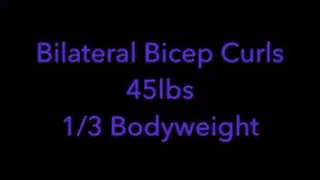 Sexy Muscle: Bicep Curls to Failure