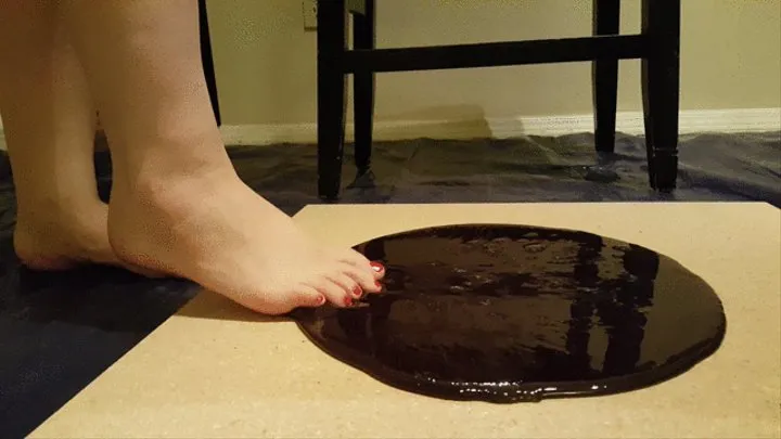 Michelle Timberglenn Stuck Barefoot in the Black Glue Trap