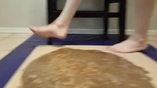 Kay Pop Stuck Barefoot in Super Thicc Glue Trap