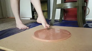 Lottie Bedlam Stuck Barefoot in Pink Glue