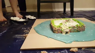 Jade Bunniii Sticky Glue Trap Cake Walk