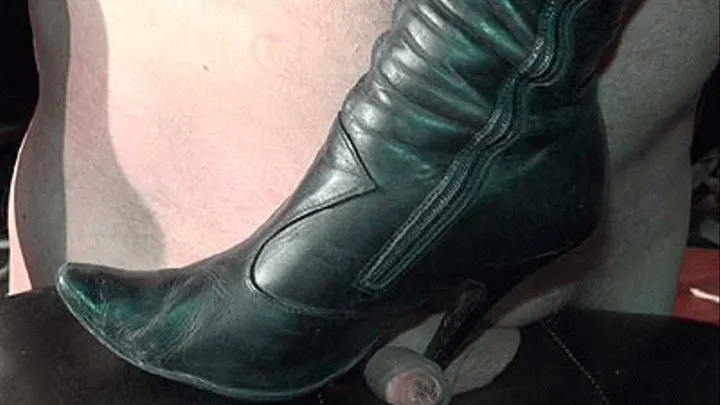 SET OF GENITALS TO CRUSH UNDER MY BOOTS