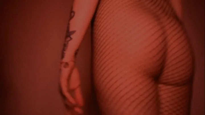 Fishnet Ass Worship Tease