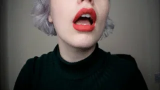 Perfect Red Lips & Teeth