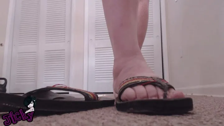 Fat Flip Flop Feet