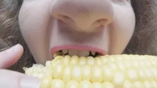 Eating corn like a porn