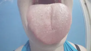 Fun with tongue so long