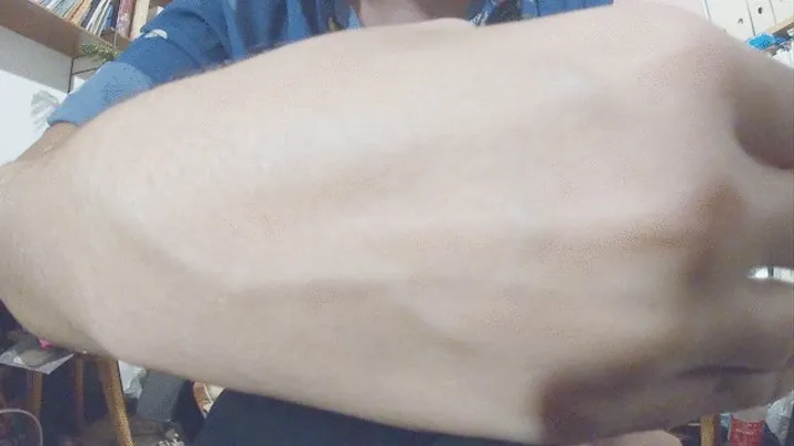 Hairy forearm, custom clip