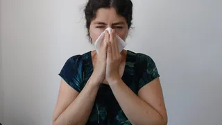 Runny nose blows