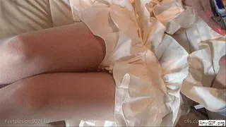 Feetplosion 0024 [ ] 60FPS Part 1 - Sweet Princess Pantyhose Footjob