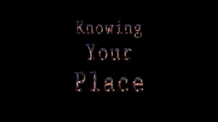 Carissa Montgomery "Know Your Place"