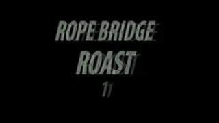 Dunia Montenegro and Fetish Liza Rope Bridge Roast