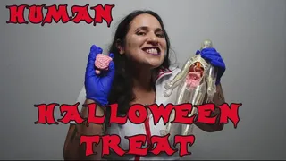 HUMAN HALLOWEEN TREAT