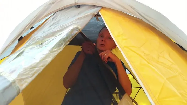 Zippering - Tent Camping Part Three - Inside