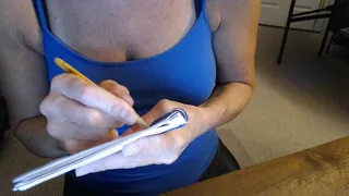 ASMR - Pencil Writing