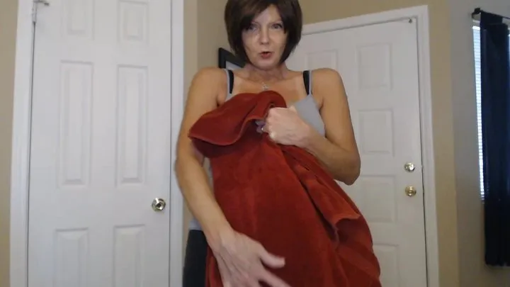 Towel Tease JOI