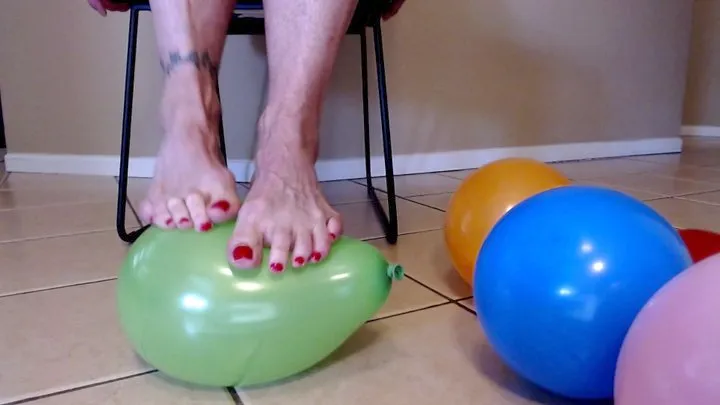 Balloons And Bare Feet